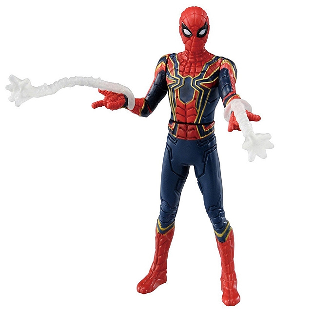 Takara Tomy Tomica Metal Figure Collection - Marvel Iron Spider (Web Shooter Ver.)