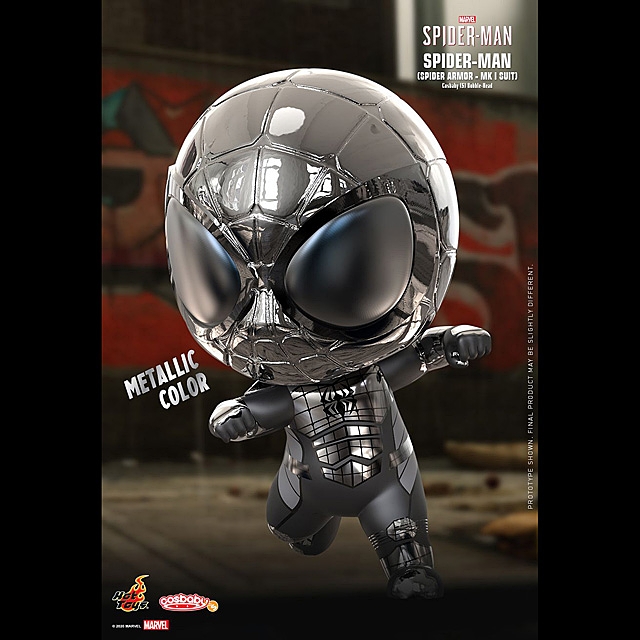 Hot Toys Marvel's Spider-Man Spider Armor MK I Suit Cosbaby (S 