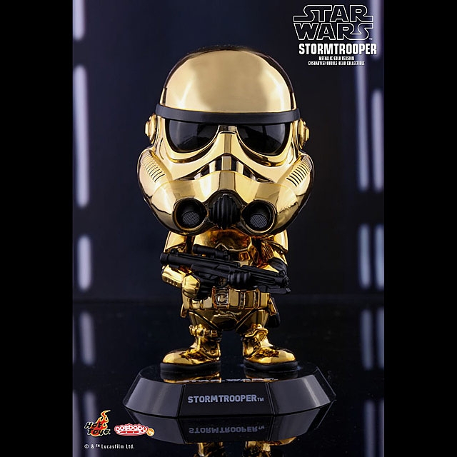 Hot Toys Star Wars Stromtrooper Cosbaby bronze version 