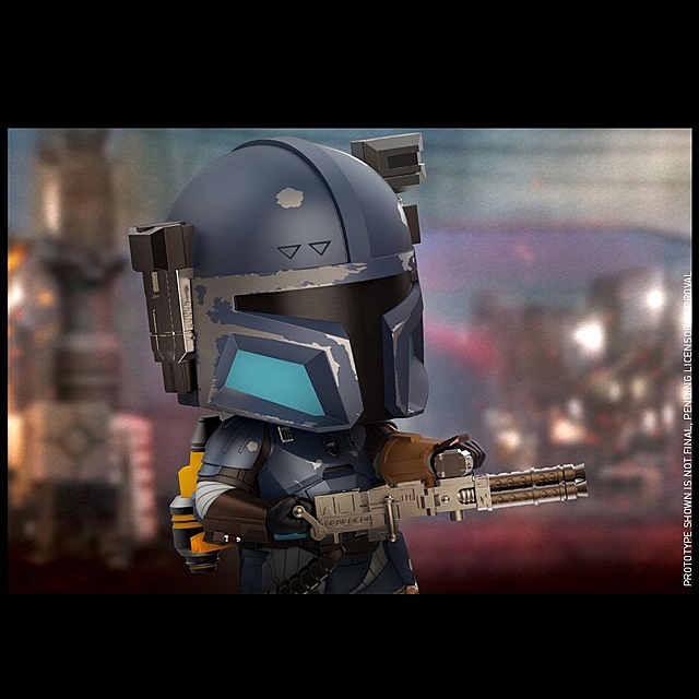 Hot Toys Star Wars - Heavy Infantry Mandalorian Cosbaby (S) Bobble-Head