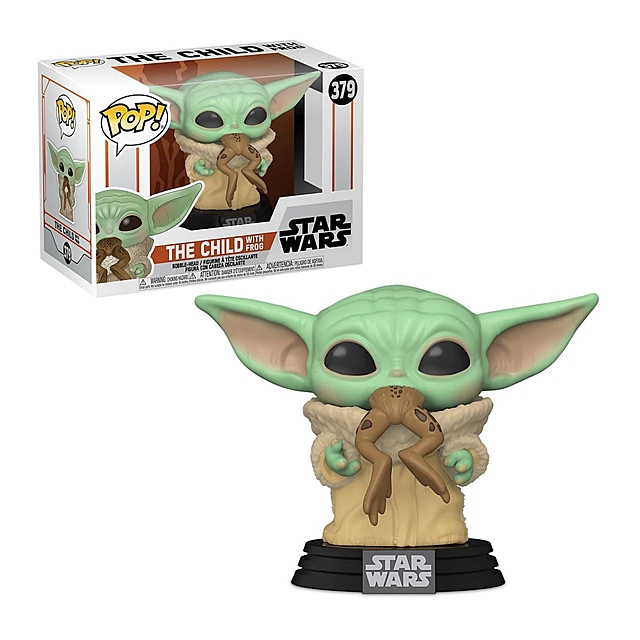 Funko POP Star Wars - The Child with Frog #379 Figure