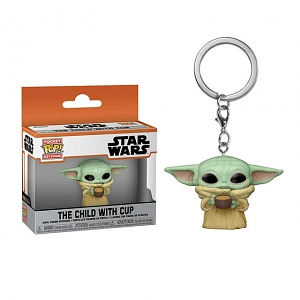 Funko POP Star Wars - The Child with Cup Keychain