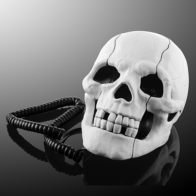 Skull Shape Telephone