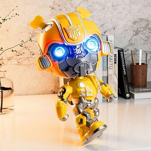 Transformers Bumblebee 10cm Q Version Acousto-Optic Figure