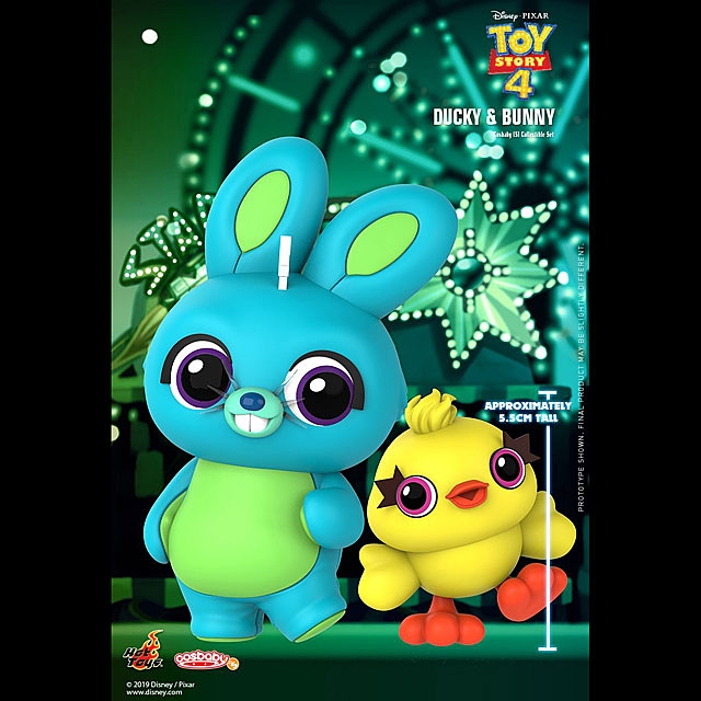 Hot Toys Toy Story 4 - Ducky & Bunny Cosbaby (S) Bobble-Head