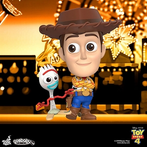 Hot Toys Toy Story 4 - Woody & Forky Cosbaby (S) Bobble-Head