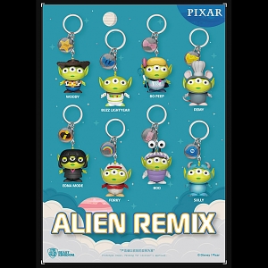 Beast Kingdom Alien Remix Egg Attack Keychain Series