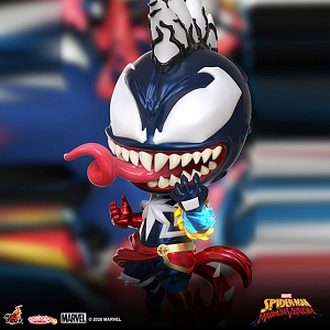 Hot Toys Spider-Man Maximum Venon - Venomized Captain Marvel Cosbaby (S) Bobble-Head