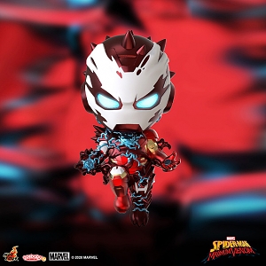 Hot Toys Spider-Man Maximum Venon - Venomized Iron Man Cosbaby (S) Bobble-Head