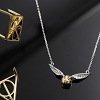 Harry Potter Golden Snitch 925 Silver Necklace