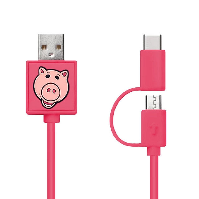 Toy Story Series 2-in-1 Type-C + microUSB Fast Charging Cable
