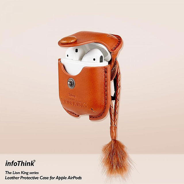 infoThink The Lion King Series - Leather Case for AirPods