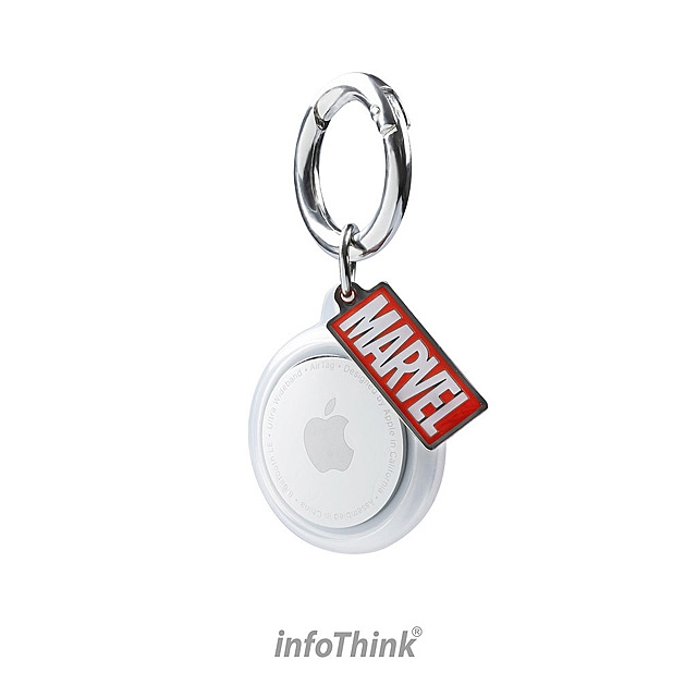 infoThink MARVEL Series AirTag Protective Case - Spider-Man