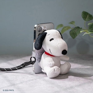 infoThink SNOOPY series plush clip and cellphone lanyard