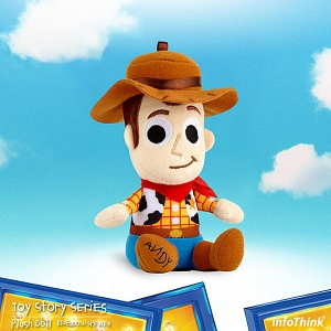 infoThink Toy Story 4 Series Plush Doll Bluetooth Speaker - Woody