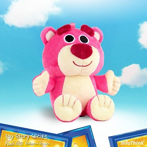 infoThink Toy Story 4 Series Plush Doll Bluetooth Speaker - Lotso