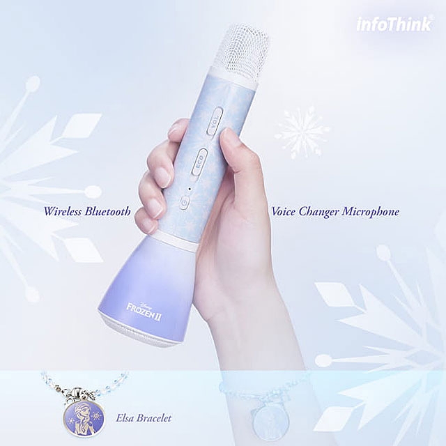 infoThink Frozen II Series Bluetooth Wireless Microphone
