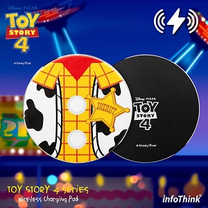 infoThink Toy Story 4 Wireless Charging Pad - Woody