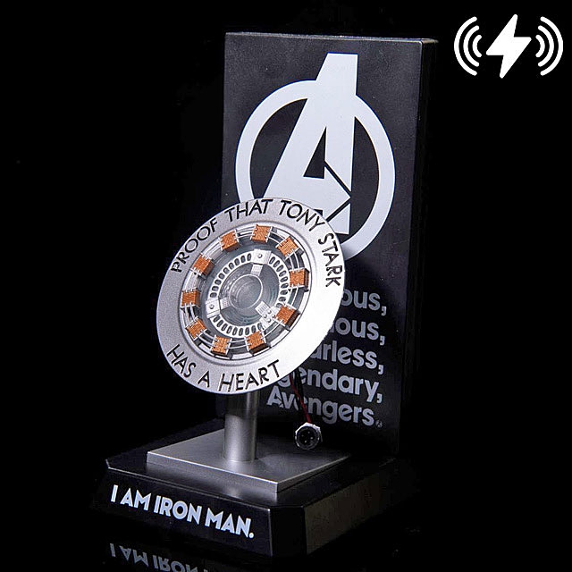 Marvel Iron Man ARC Reactor Wireless Charger Stand