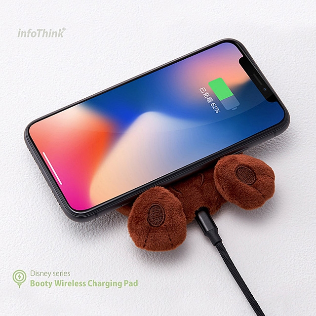 infoThink Disney Series Booty Wireless Charging Pad - Chip & Dale