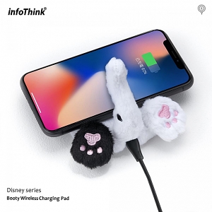 infoThink Disney Series Booty Wireless Charging Pad - 101 Dalmatians