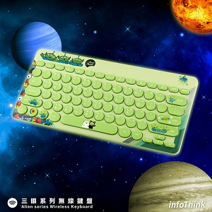 infoThink Alien Wireless Keyboard