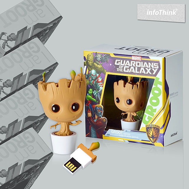 infoThink Guardian of the Galaxy Vol. 2 - Groot USB Flash Drive