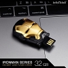 infoThink Iron Man USB Flash Drive (Black Gold Version)