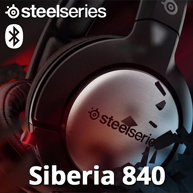 SteelSeries Siberia 840 Bluetooth Dolby 7.1 Gaming Headset