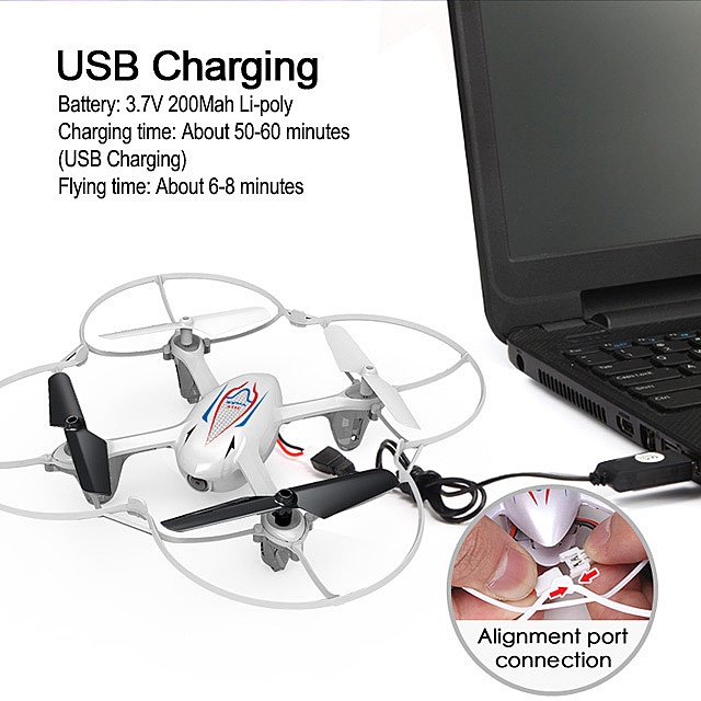 Syma X11C RC Quadcopter with Camera & LED Lights